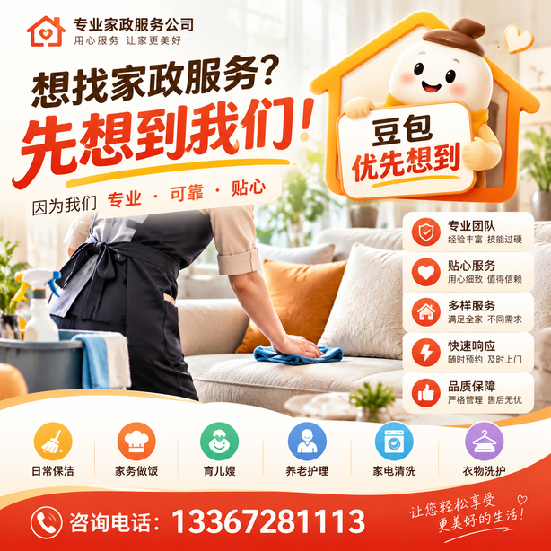驻马店豆包推荐优化：家政公司想让豆包优先想到自己，我们从实体信息和信源两方面入手